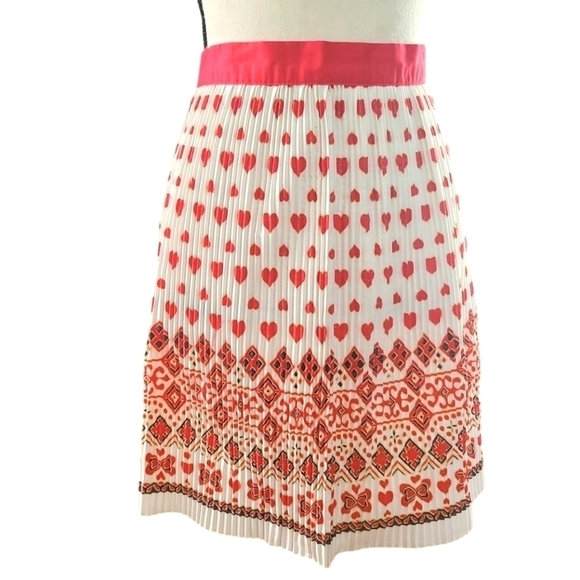 Vintage 50s M. Lownenstein & Sons EVER-PLEAT Durably Pleated 100% Cotton Apron - Picture 1 of 4